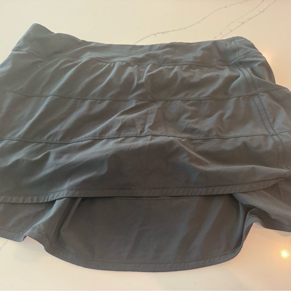 Black Lululemon tennis skirt size 16
